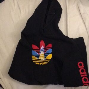 Adidas Black Kids Hoodie